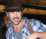 Le comédien irlandais Colin Farrell, à son arrivée à l'aéroport de Los Angeles, le 8 novembre 2009.