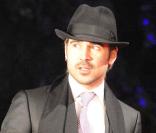 Le comédien Colin Farrell très élégant, lors de l'avant-première de  Triage , de Danis Tanovic, dans le cadre du 6e Festival Européen du Film de Séville, le 6 novembre 2009.