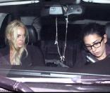 Lindsay Lohan est allée dîner avec une amie au restaurant Dominik à Beverly Hills le 8 novembre 2009