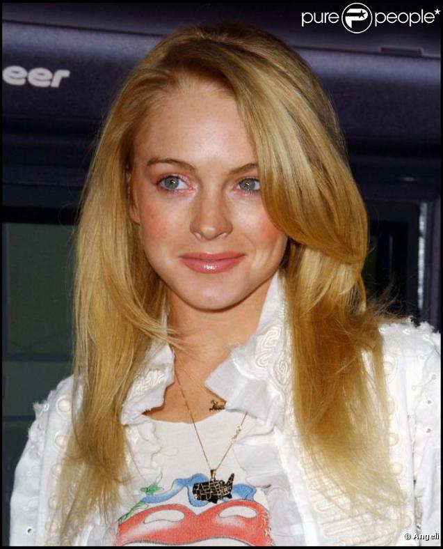 Lindsay Lohan peu après ses débuts, encore innocente... 