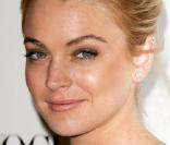 Lindsay Lohan les joues pleines et le regard pétillant, on adore ! 