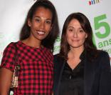 Elizabeth Tchoungui et Daniela Lumbroso fêtent les 15 ans de France 5 (10 novembre 2009)