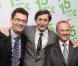 Claude-Yves Robin, Patrick de Carolis et Philippe Vilamitjana fêtent les 15 ans de France 5 (10 novembre 2009)