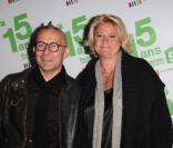 Marina Carrère d'Encausse et son chroniqueur littéraire 