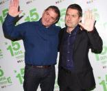 Yves Calvi et Thierry Guerrier fêtent les 15 ans de France 5 (10 novembre 2009)