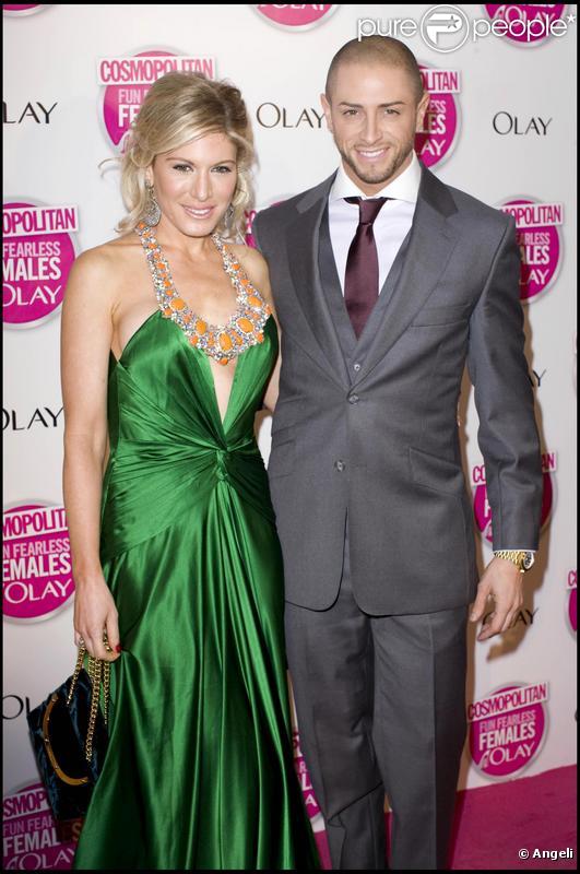 Hofit Golan et Brian Friedman lors des Cosmopolitan Women of the year Awards au Banqueting House de Londres le 11 novembre 2009