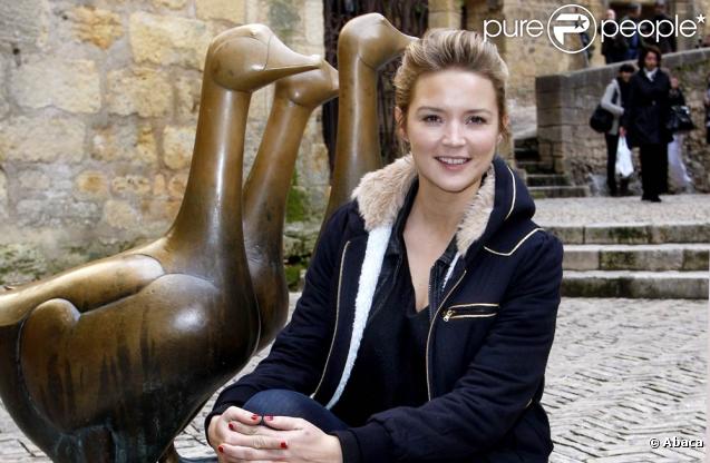 Virginie Efira, à l'occasion de la présentation du  Siffleur , dans le cadre du Festival de Sarlat, le 13 novembre 2009.