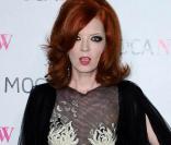 La mystérieuse Shirley Manson, à l'occasion du 30e anniversaire du MOCA (le Musée d'Art contemporain), qui s'est tenu à Los Angeles, le 14 novembre 2009. 
