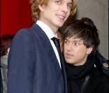 Andrea Casiraghi et Quentin Mosimann lors de la 149e vente des Hospices de Beaune, le 15/11/09