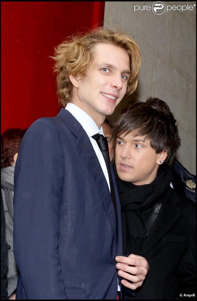 Andrea Casiraghi et Quentin Mosimann lors de la 149e vente des Hospices de Beaune, le 15/11/09