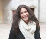 Astrid Veillon lors de la 149e vente des Hospices de Beaune, le 15/11/09