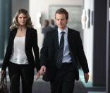 Jocelyn Quivrin, Alice Taglioni et Thierry Lhermitte dans Notre univers impitoyable (2007)