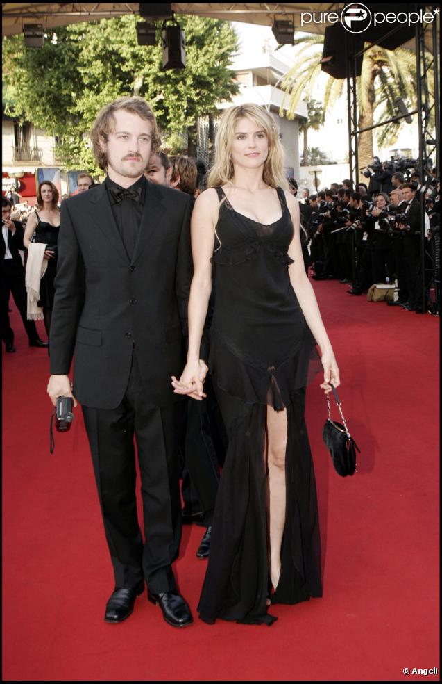 Jocelyn Quivrin et Alice Taglioni sur le tapis rouge du festival de Cannes en 2005 