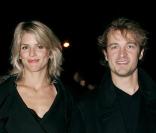 Jocelyn Quivrin et Alice Taglioni au défilé Dior en octobre 2005 à Paris 