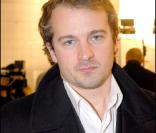 Jocelyn Quivrin lors du défilé Smalto en janvier 2007 