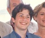 Jocelyn Quivrin, à Cannes en 1993, pour la présentation du film Louis, Enfant roi