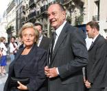 Jacques et Bernadette Chirac 