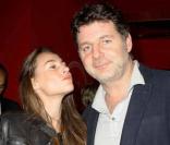 Vanessa Demouy et son mari Philippe Lellouche à la soirée Lancel organisée le 16/11/09 à Paris
