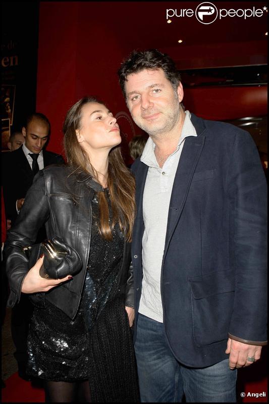 Vanessa Demouy et son mari Philippe Lellouche à la soirée Lancel organisée le 16/11/09 à Paris