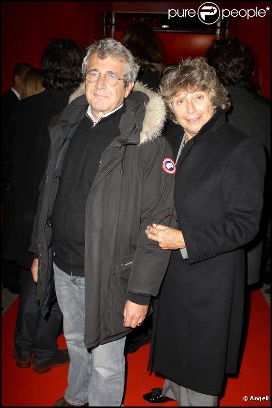 Michel Boujenah et Jacqueline Franjou à la soirée Lancel organisée le 16/11/09 à Paris