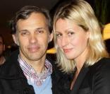 Paul et Luana Belmondo à la soirée Lancel organisée le 16/11/09 à Paris