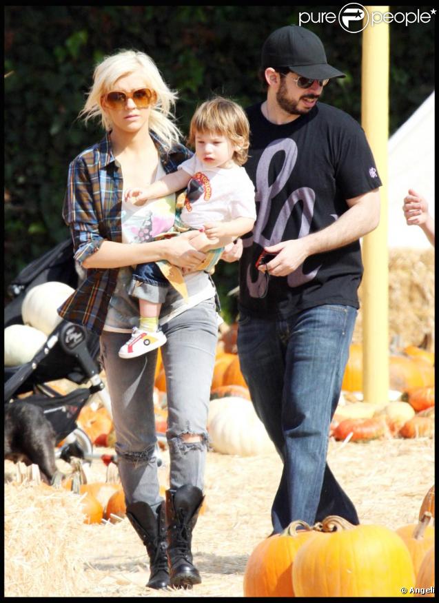 Christina Aguilera en famille avec son fils Max 