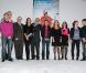 Les jurés lors de la cérémonie d'ouverture du Festival international du film d'environnement le 18 novembre 2009 à Paris