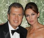 Mario Testino et Nieves Alvarez aux Prix de la mode à Madrid le 19/11/09 