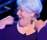 Josiane, candidate dans le groupe des 40 ans et plus, a gagné sa place en finale du  Plus Grand Quiz de France .