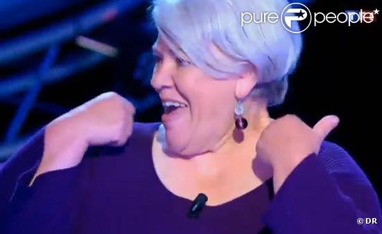 Josiane, candidate dans le groupe des 40 ans et plus, a gagné sa place en finale du  Plus Grand Quiz de France .
