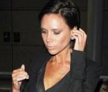 Victoria Beckham et ses enfants Brooklyn, Romeo et Cruz<br />