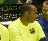 Thierry Henry lors de la rencontre Athletic Bilbao- FC Barcelone, le 21/11/09