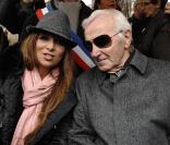 Hélène Ségara et Charles Aznavour