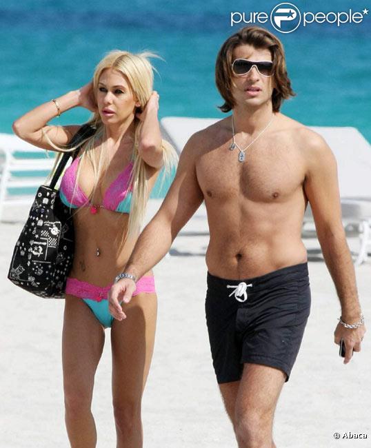 Shauna Sand et Romain Chavent en janvier 2009 