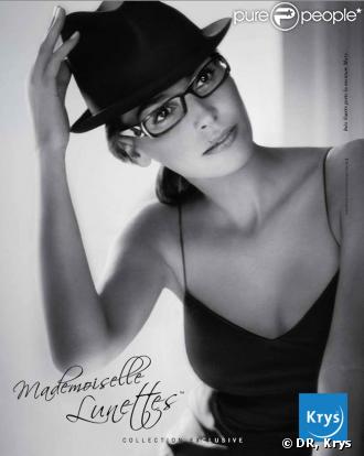 La très belle Inés Sastre pour les Opticiens Krys...