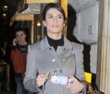Elisabetta Canalis à Rome, le 25 novembre 2009
