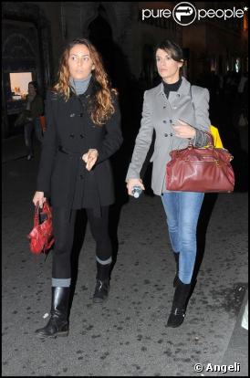Elisabetta Canalis à Rome, le 25 novembre 2009