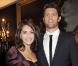 L'actrice italienne Caterina Murino et son chéri, le rugbyman français Pierre Rabadan 