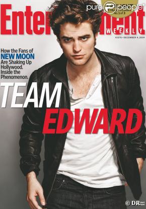 Robert Pattinson en couverture d'Entertainment Weekly