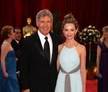 Harrison Ford et Calista Flockhart lors des Oscars 2008