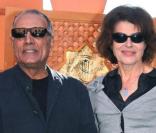 Fanny Ardant et Abbas Kiarostami au Festival du film de Marrakech