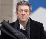 Vincent Cassel sur le tournage de  Black Swan , à Manhattan, le 7 décembre 2009.