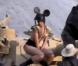 Rihanna en plein tournage de son dernier clip Hard en featuring avec Young Jeezy le 8 décembre 2009