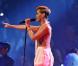 Rihanna performe lors de la 8ème saison de Popstars le 10 décembre en Allemagne à Oberhausen