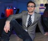 Le comédien Jean-Paul Rouve, à l'occasion de la grande soirée Toshiba organisée au Palais de Tokyo, à Paris, le 14 décembre 2009.