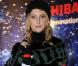 La très jolie Frédérique Bel, à l'occasion de la grande soirée Toshiba organisée au Palais de Tokyo, à Paris, le 14 décembre 2009.