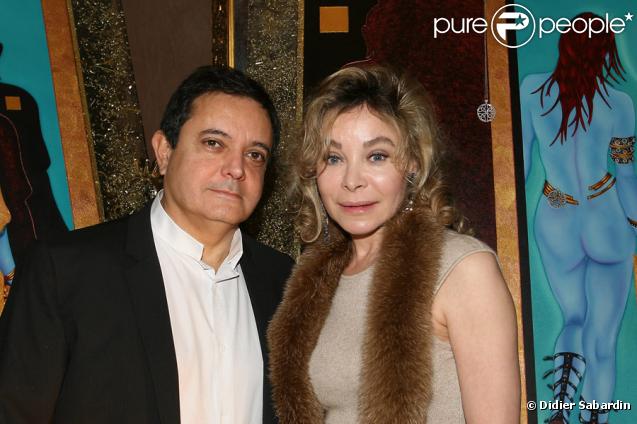 Edouard Nahum et Grace de Capitani lors de la soirée du joaillier à Paris le 13 décembre 2009