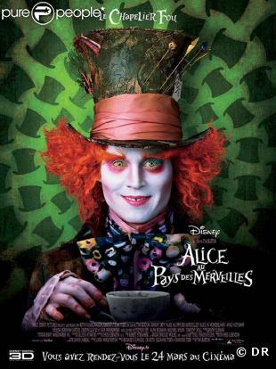 Des images d' Alice au pays des merveilles , de Tim Burton.