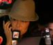 Jennifer sur NRJ avec Nikos, le 16 décembre 2009.