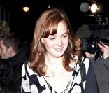 Kathryn, la fille de Cherie Blair, lors du spectacle Casse-Noisette par le Ballet national anglais à Londres le 16 décembre 2009